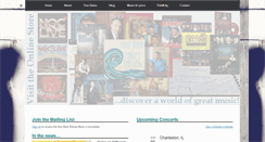 Desktop Screenshot of markbishopmusic.com